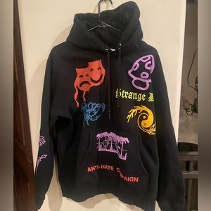 OBEY Puff Print Allover Hoodie (L)